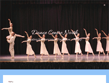 Tablet Screenshot of dancecentrenorth.com